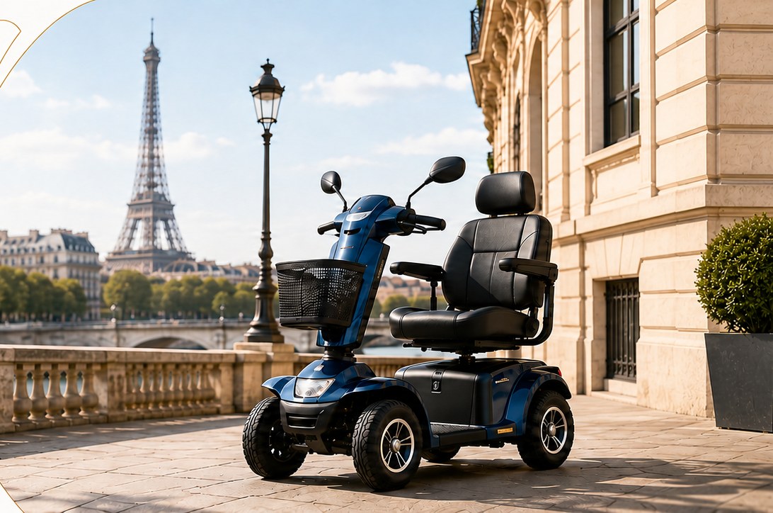 Service de location de scooter PMR à Paris